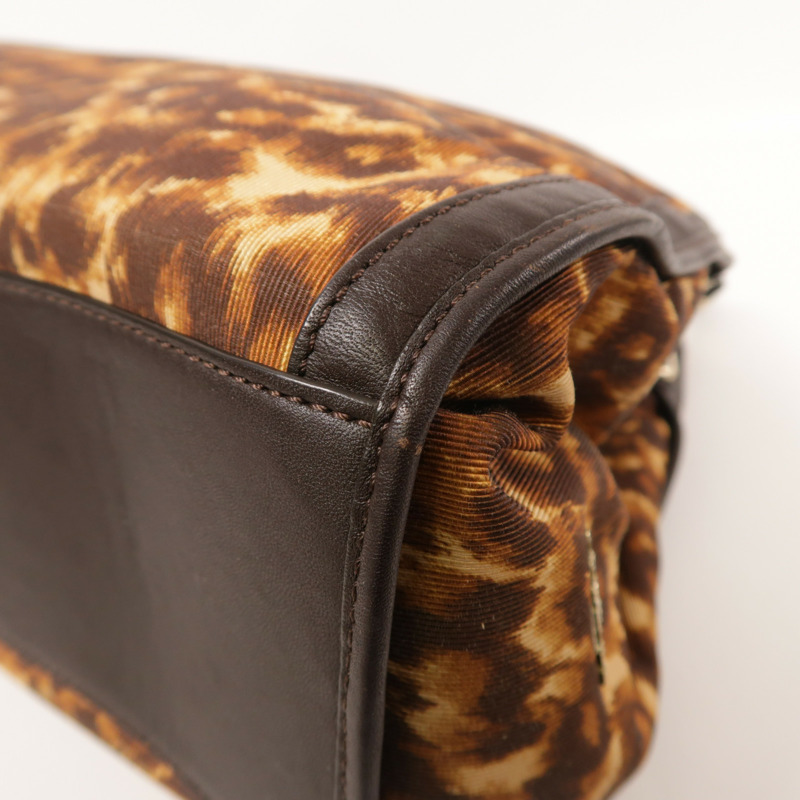 COACH 帆布Shoulder Bag金扣肩背袋-4