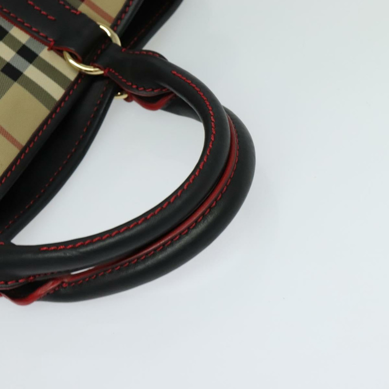 【日本直送】BURBERRY Nova 格紋手提包 帆布 2 款可選 米色 正品 116123-6