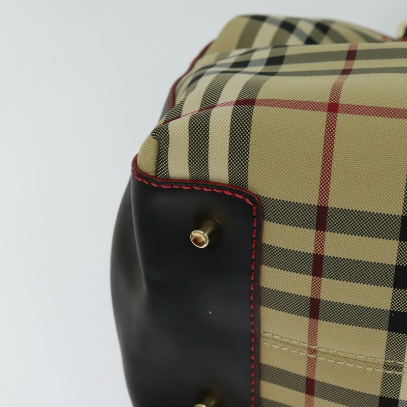 【日本直送】BURBERRY Nova 格紋手提包 帆布 2 款可選 米色 正品 116123-14