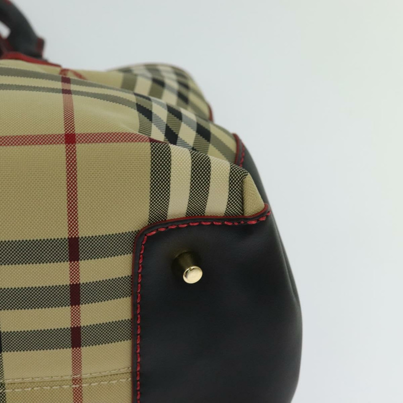 【日本直送】BURBERRY Nova 格紋手提包 帆布 2 款可選 米色 正品 116123-15