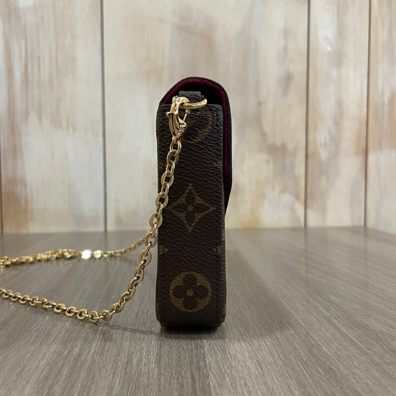 Louis Vuitton M61276原花Felicie三合一鏈條包-1