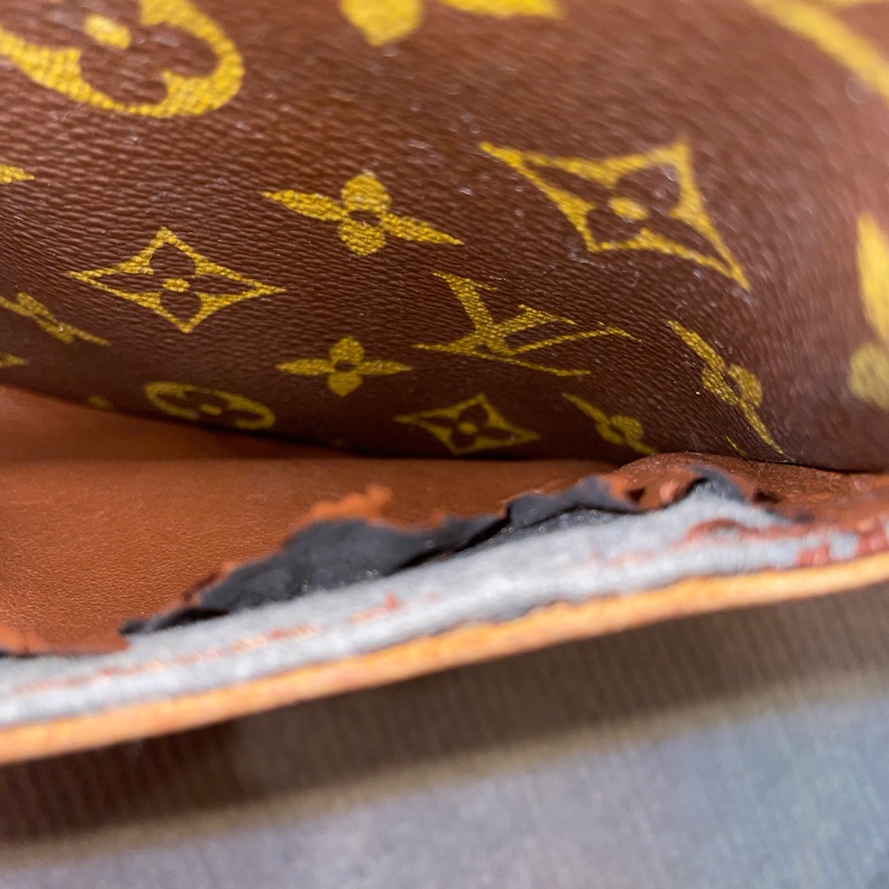 LV Louis Vuitton Monogram 日字包 斜背包 相機包-13