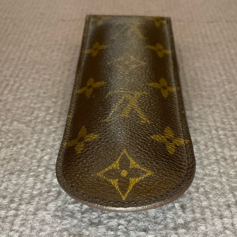 LV Louis Vuitton Monogram Case 小收納包 筆套-8