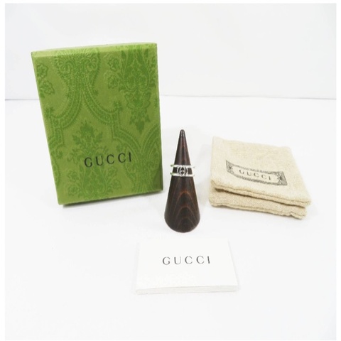 GUCCI 互扣式雙G戒指