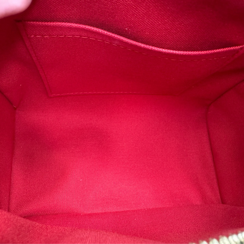 LOUIS VUITTON 全新全配Speedy 20奶茶色背帶-11