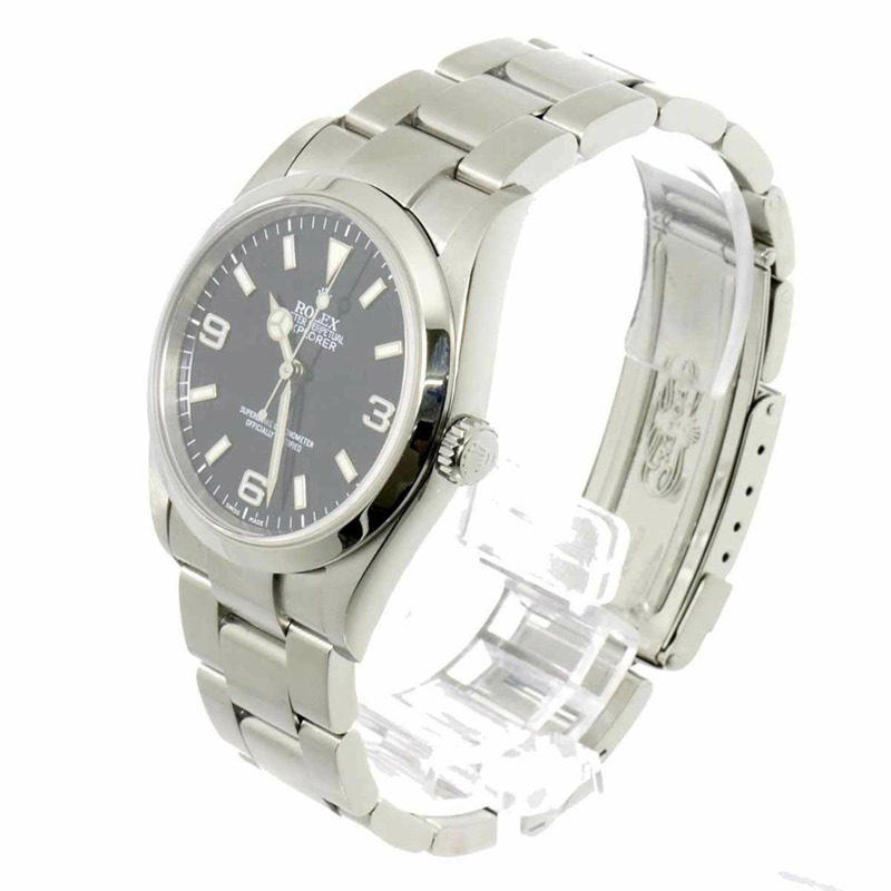 勞力士 ROLEX Explorer 1 114270 F 編號 男士手錶 黑色 自動上鍊-1