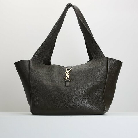 YSL le5a7 bea 托特包/麝香色金釦