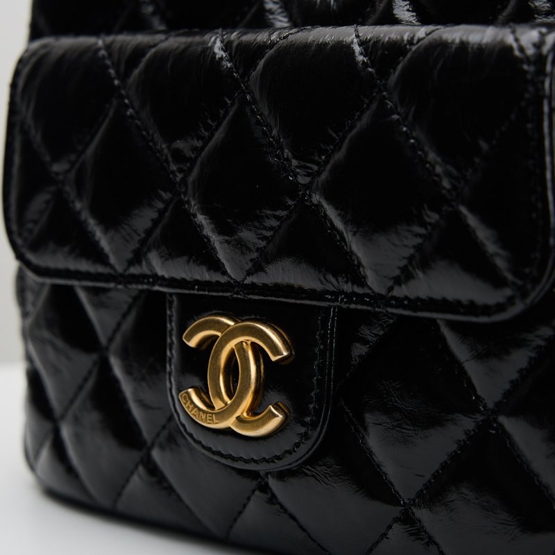 Chanel 小號天貓精靈/黑金牛-9