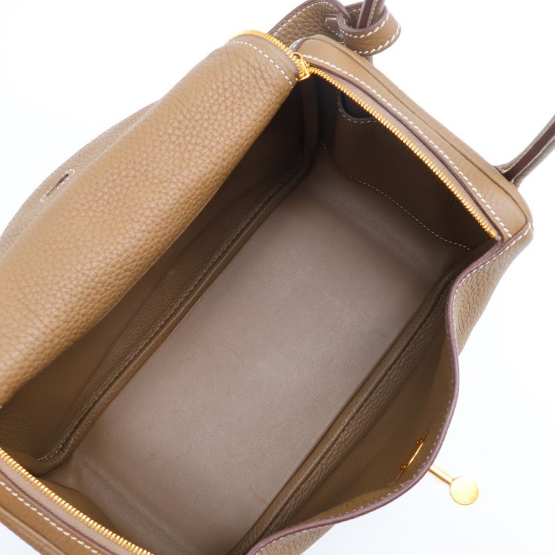 HERMES Lindy 26 - 灰金 Y-2