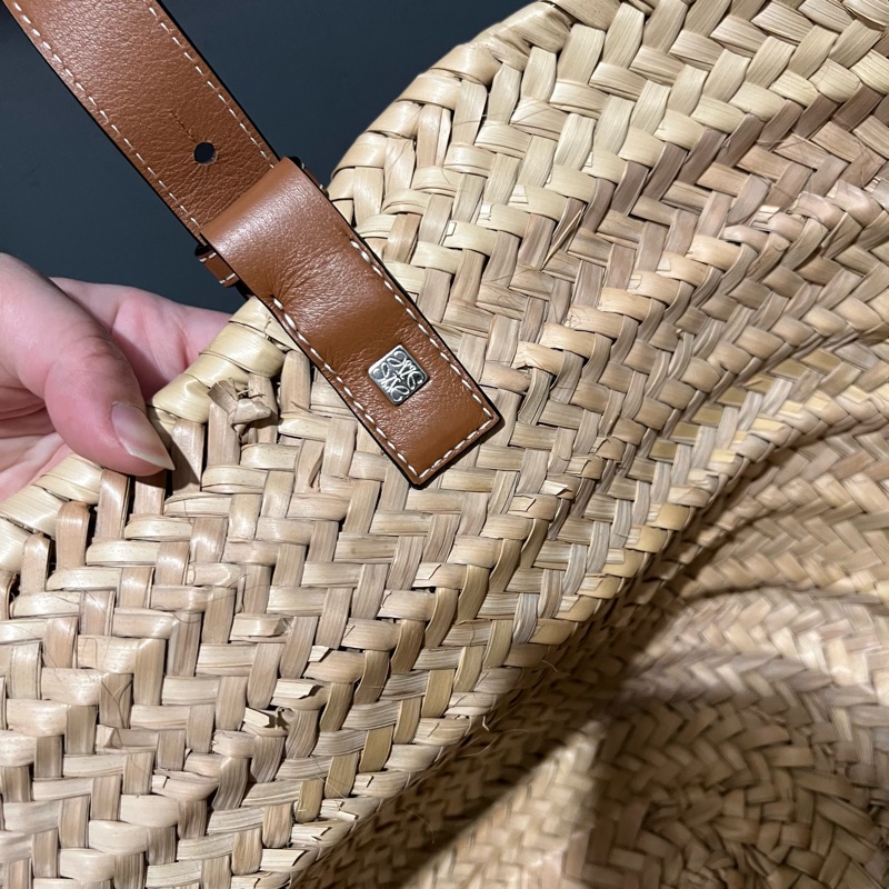 Loewe 經典 草編包 菜籃包 托特包-19