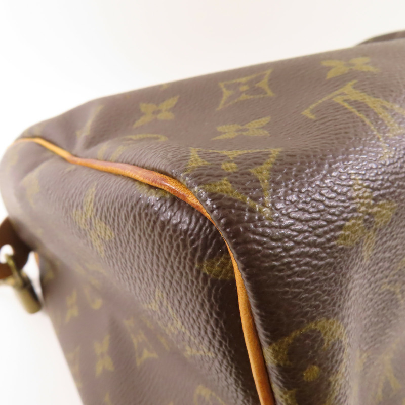 LOUIS VUITTON Monogram Speedy 25金扣手挽袋-13