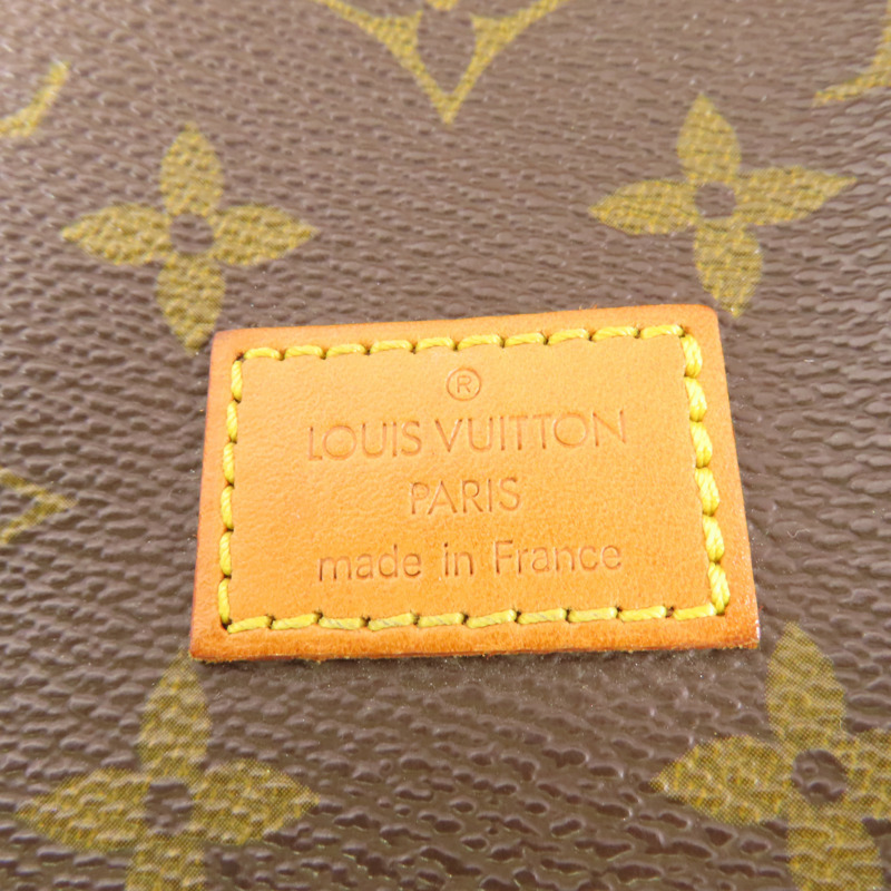LOUIS VUITTON Monogram Saumur 30金扣肩背袋-7