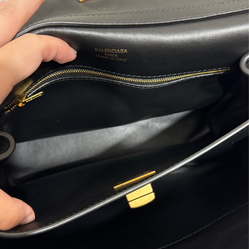 Balenciaga巴黎世家 rodeo黑金小號-11