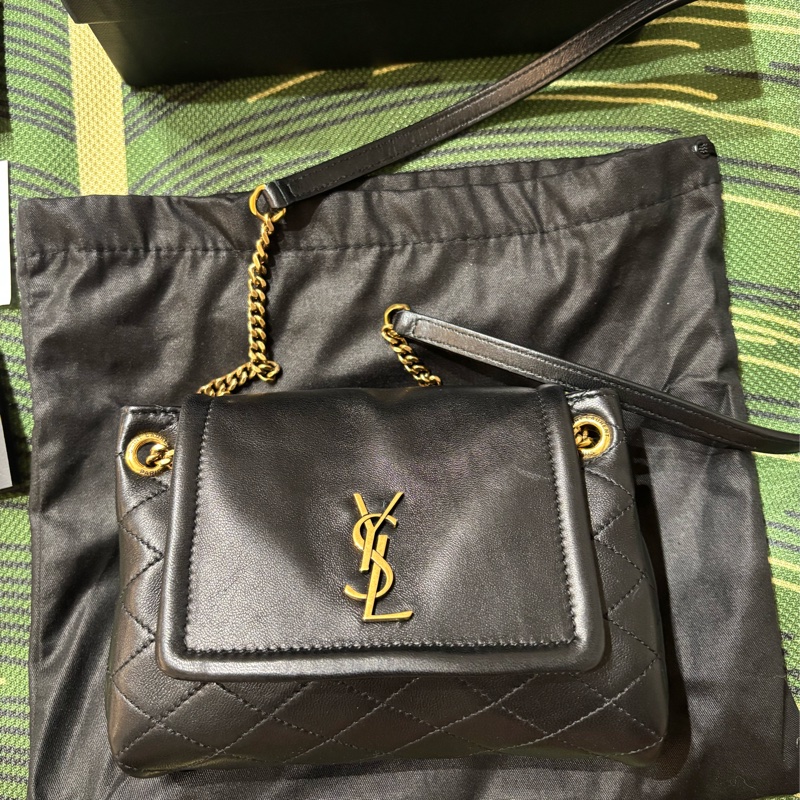 YSL nolita 小羊皮 黑色-0