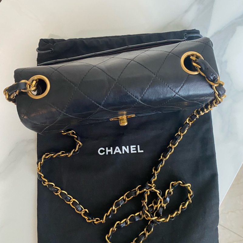 Chanel 黑金方胖子-12