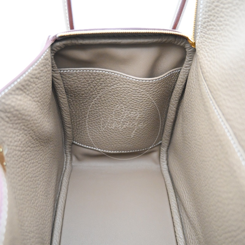 [Brand New] Hermes Lindy Etoupe Clemence-8
