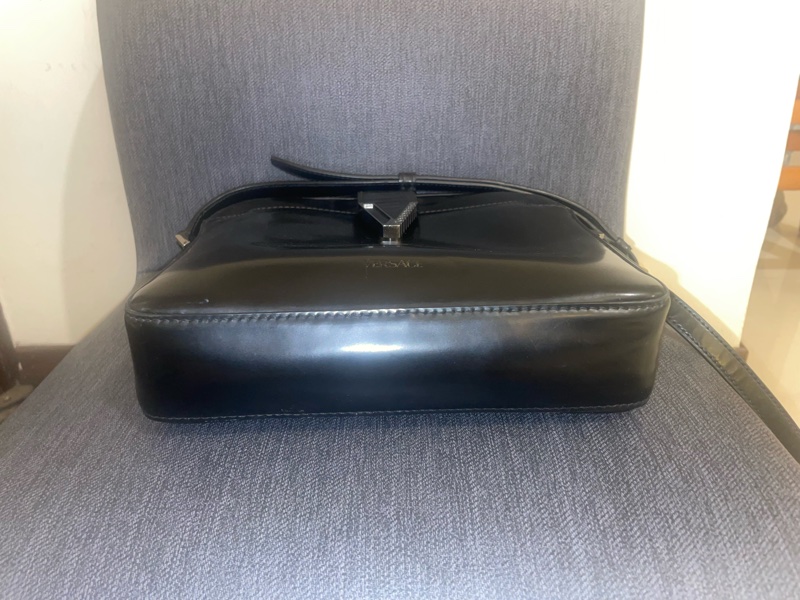 Versace全牛皮男士#肩背包#郵差包#二手專櫃正品 義大利製-2