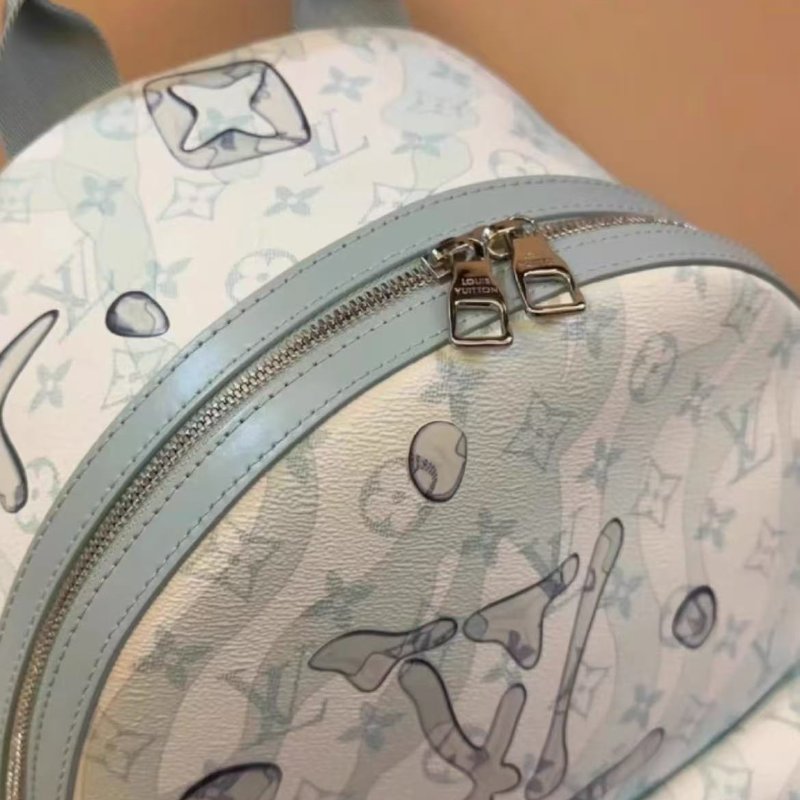 LV 阿波羅水墨印花 25年 全新配件齊全-1