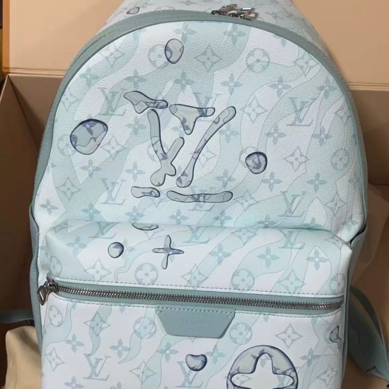 LV 阿波羅水墨印花 25年 全新配件齊全-4