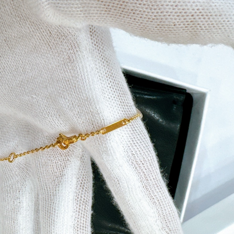 🧚🏻♀️莉亞精品♡Celine 滿鍊凱旋門Logo項鍊 全新🧚🏻♀️-3
