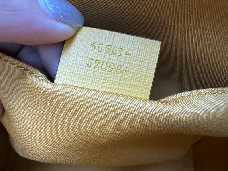 GUCCI 托特包Tote包 手提包 互扣式雙G系列藍色拼黃色-12