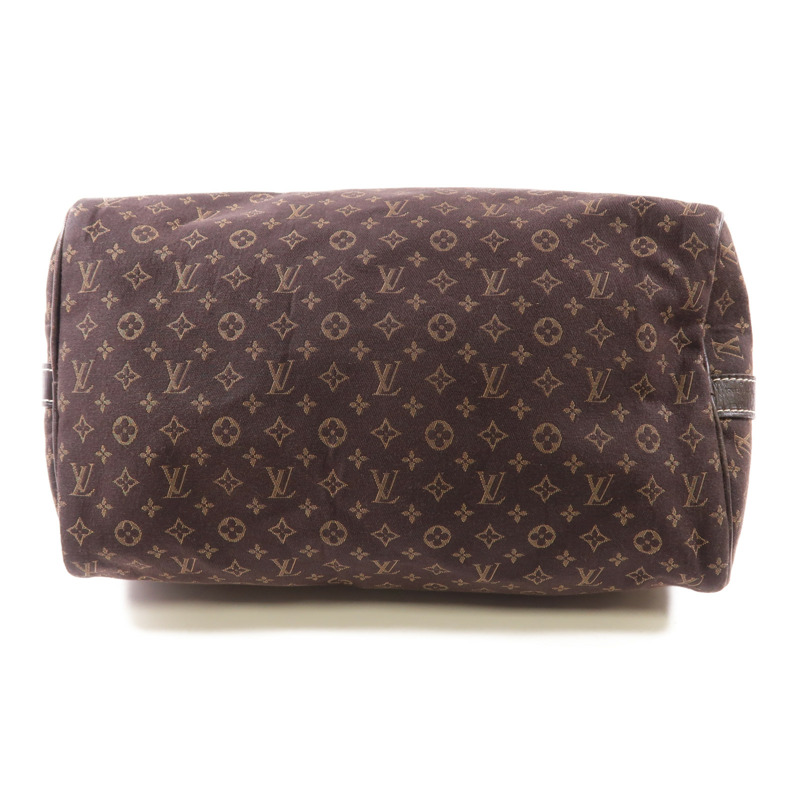 LOUIS VUITTON Monogram Idylle Speedy Bandouliere 30金扣手挽肩背兩用袋棕色-3