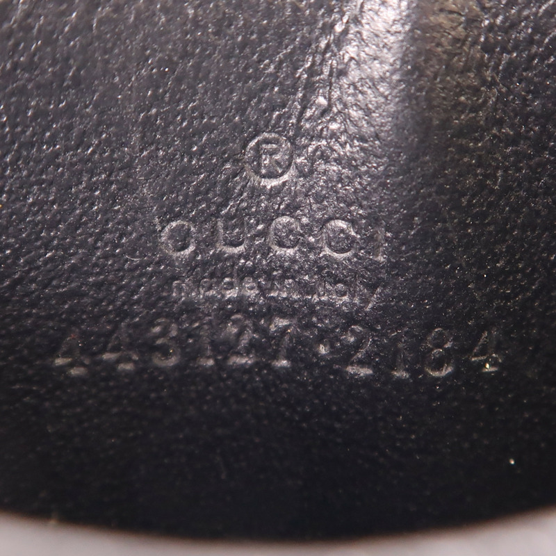GUCCI 牛皮皮革GG Marmont金扣卡片套-5