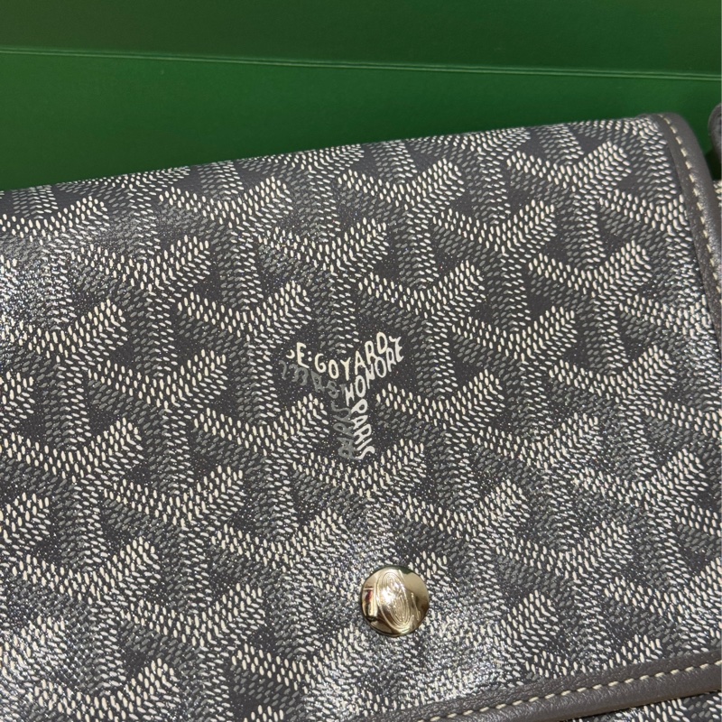 Goyard 信封包 灰色 🩶全新全配🩶-39