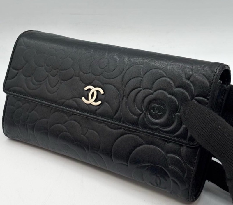 💖日本保㊣ 💖Chanel｜香奈兒經典菱格紋✦fufu style精品✦氣質款｜二手名牌包｜皮夾錢包長夾-1