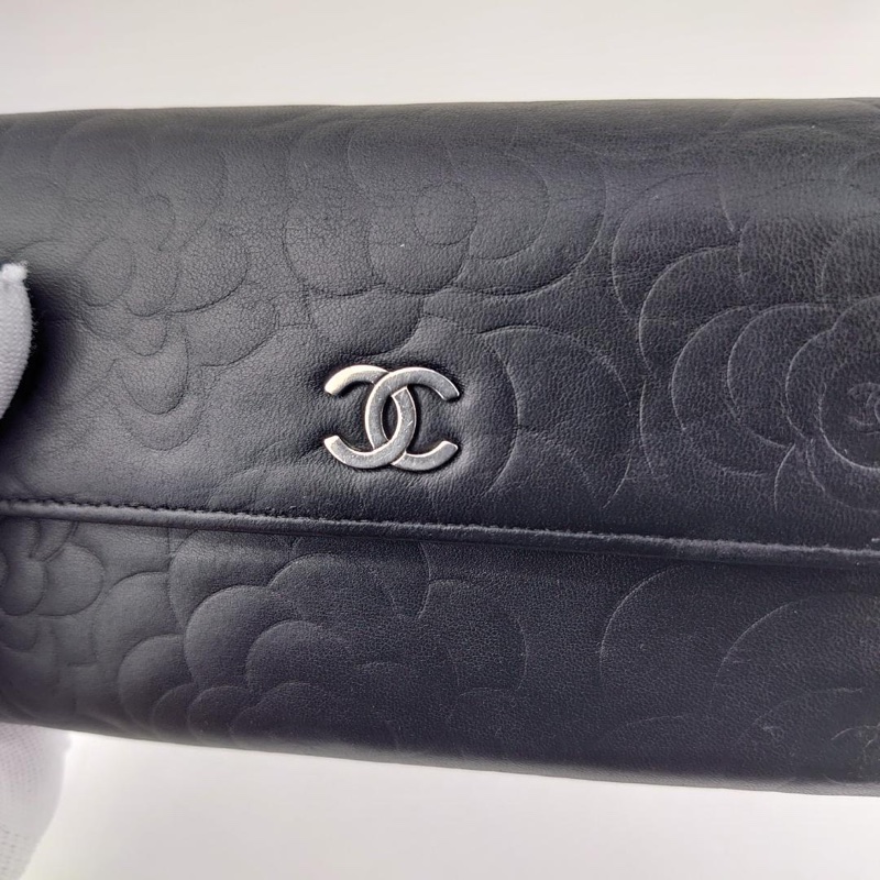 💖日本保㊣ 💖Chanel｜香奈兒經典菱格紋✦fufu style精品✦氣質款｜二手名牌包｜皮夾錢包長夾-4