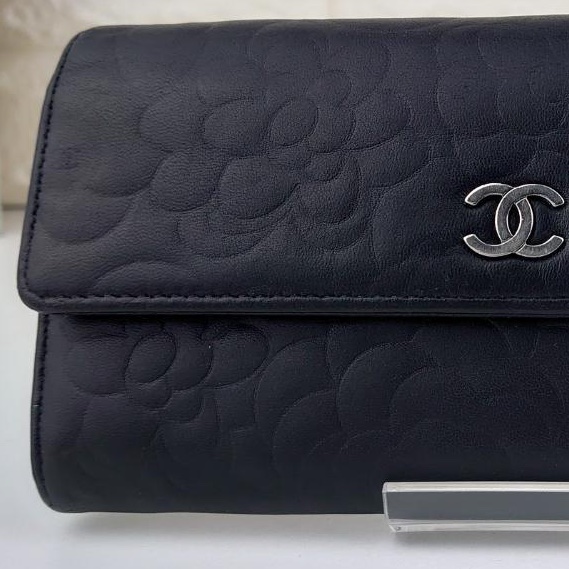 💖日本保㊣ 💖Chanel｜香奈兒經典菱格紋✦fufu style精品✦氣質款｜二手名牌包｜皮夾錢包長夾-5