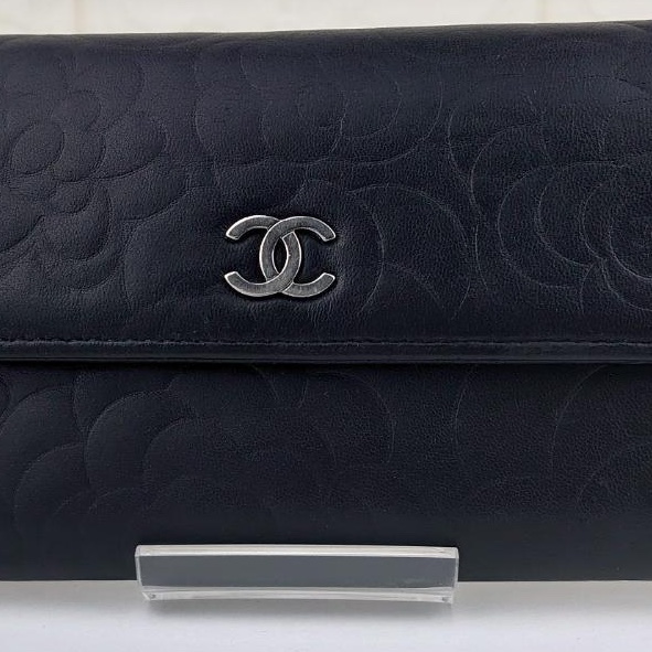 💖日本保㊣ 💖Chanel｜香奈兒經典菱格紋✦fufu style精品✦氣質款｜二手名牌包｜皮夾錢包長夾-6