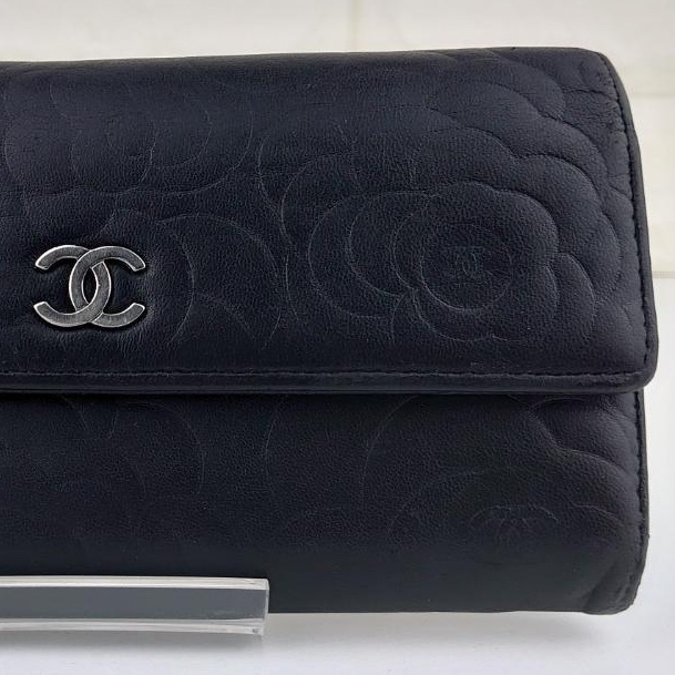 💖日本保㊣ 💖Chanel｜香奈兒經典菱格紋✦fufu style精品✦氣質款｜二手名牌包｜皮夾錢包長夾-7