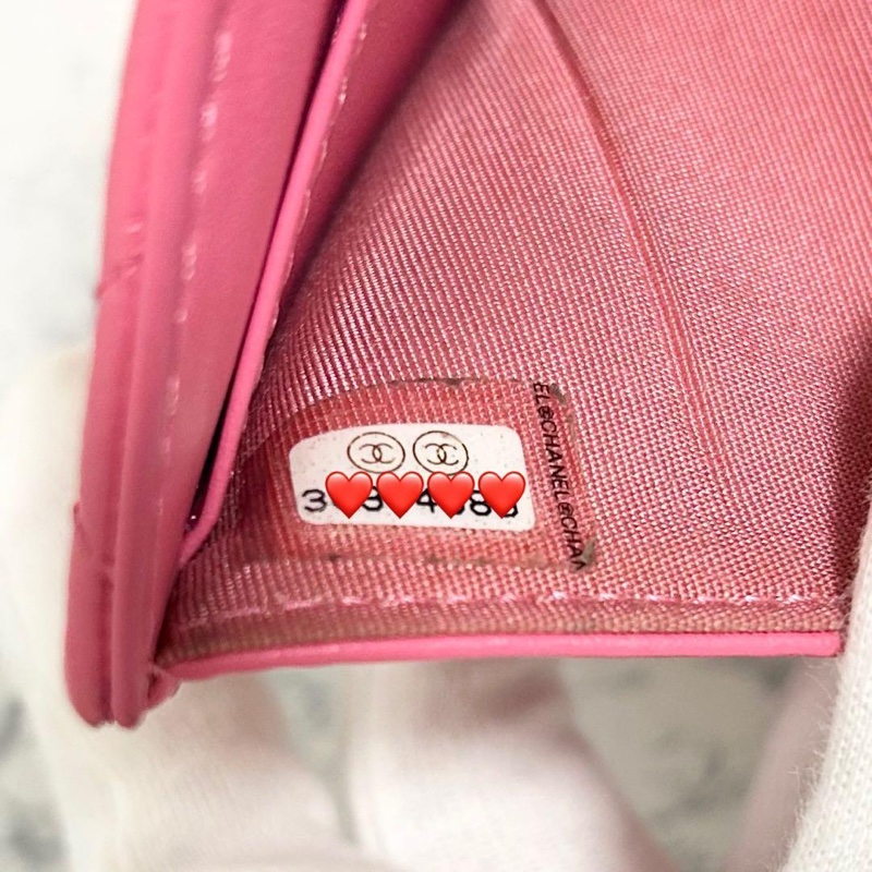 ✨稀有小香✨Chanel｜香奈兒質感芭比粉短夾✦fufu style精品✦氣質款｜二手名牌包｜皮夾錢包長夾-25