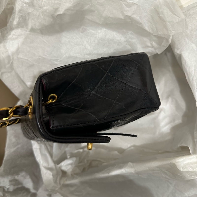 超美❤️ 香奈兒 #黑金 #vintage 24k金 #方胖子 #CF 17公分-19