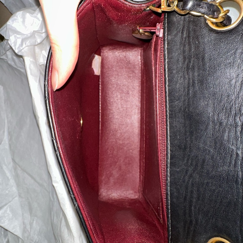 超美❤️ 香奈兒 #黑金 #vintage 24k金 #方胖子 #CF 17公分-39