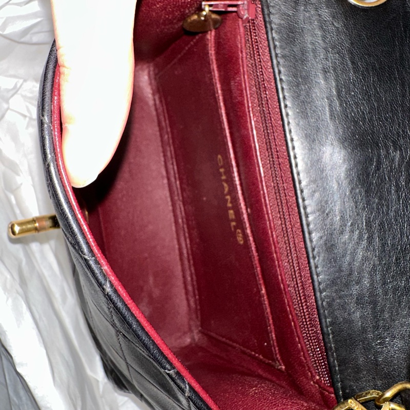 超美❤️ 香奈兒 #黑金 #vintage 24k金 #方胖子 #CF 17公分-42