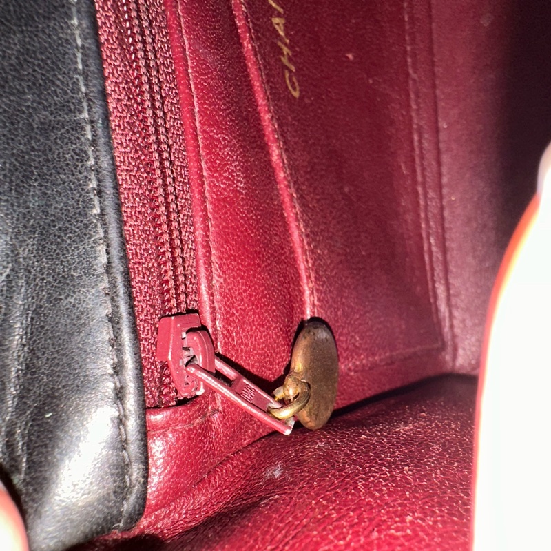 超美❤️ 香奈兒 #黑金 #vintage 24k金 #方胖子 #CF 17公分-49