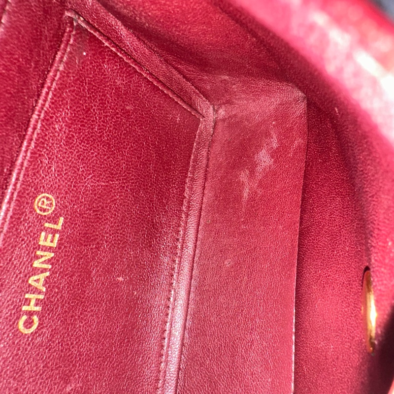 超美❤️ 香奈兒 #黑金 #vintage 24k金 #方胖子 #CF 17公分-54