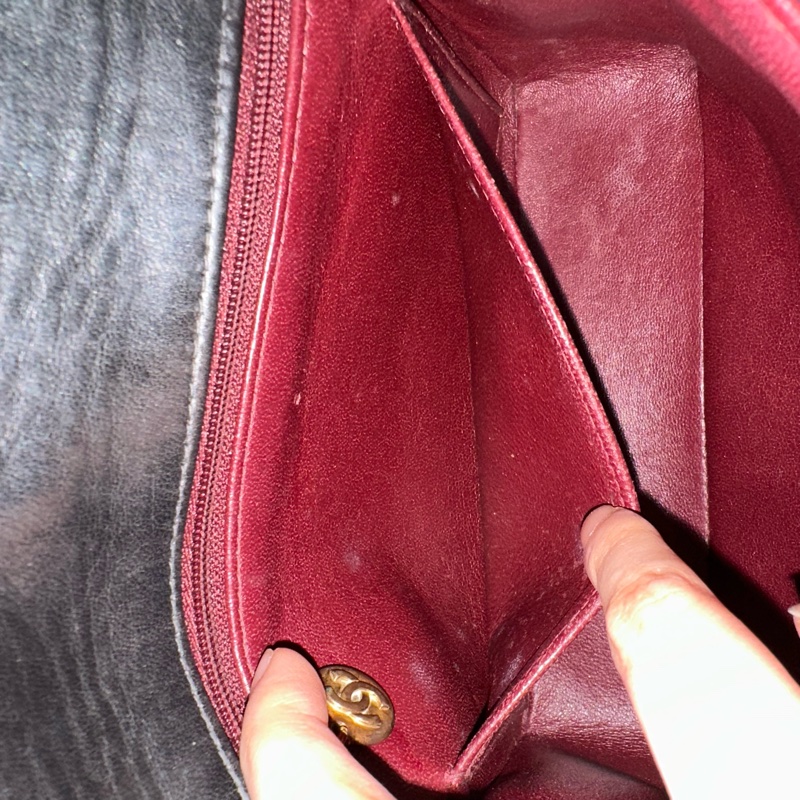 超美❤️ 香奈兒 #黑金 #vintage 24k金 #方胖子 #CF 17公分-55