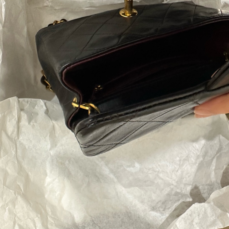 超美❤️ 香奈兒 #黑金 #vintage 24k金 #方胖子 #CF 17公分-62