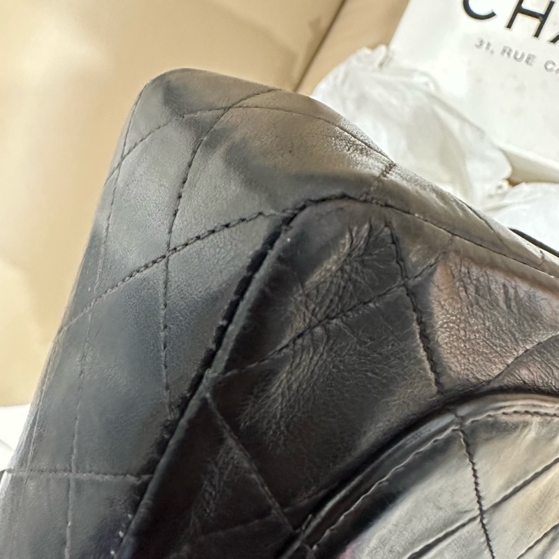 超美❤️ 香奈兒 #黑金 #vintage 24k金 #方胖子 #CF 17公分-82