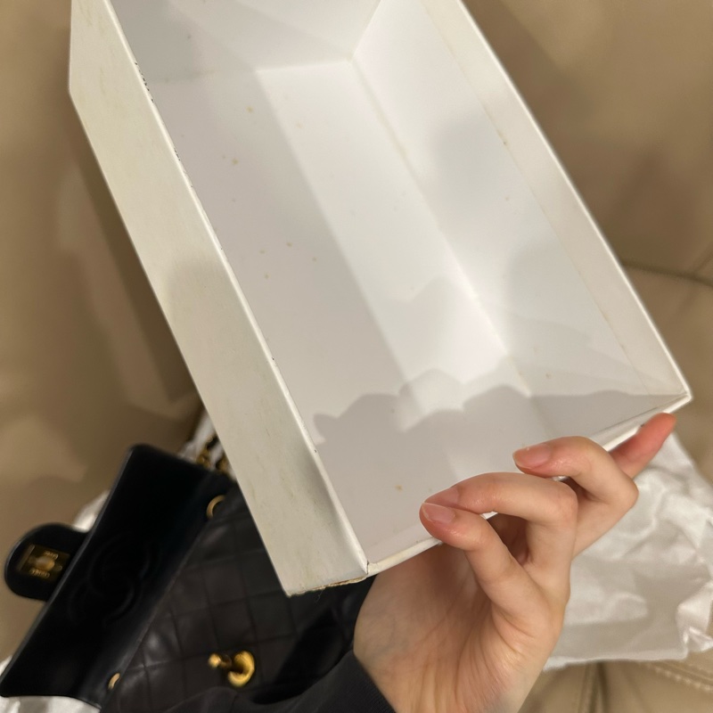 超美❤️ 香奈兒 #黑金 #vintage 24k金 #方胖子 #CF 17公分-90