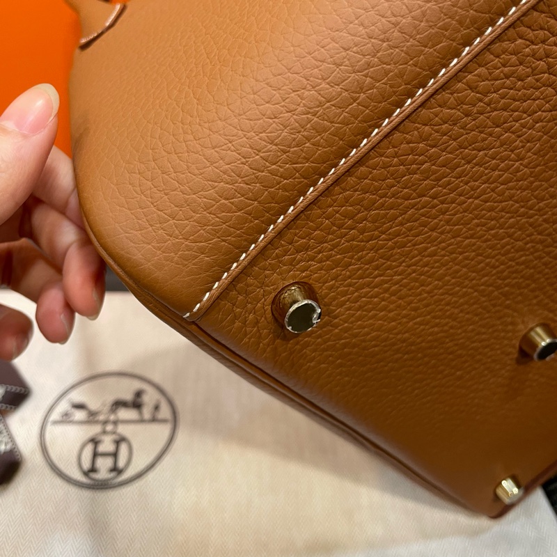 全新帶膜 全配🈶️購證🔥#愛馬仕 #W刻 #lindy26 #金棕 金釦 #hermes-16