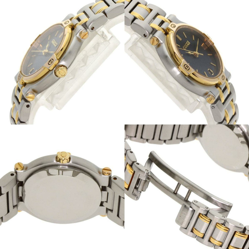 Gucci 9000L 手錶 不鏽鋼 SSxGP 女士腕錶 GUCCI-4