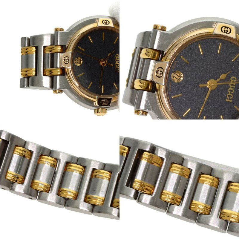 Gucci 9000L 手錶 不鏽鋼 SSxGP 女士腕錶 GUCCI-7