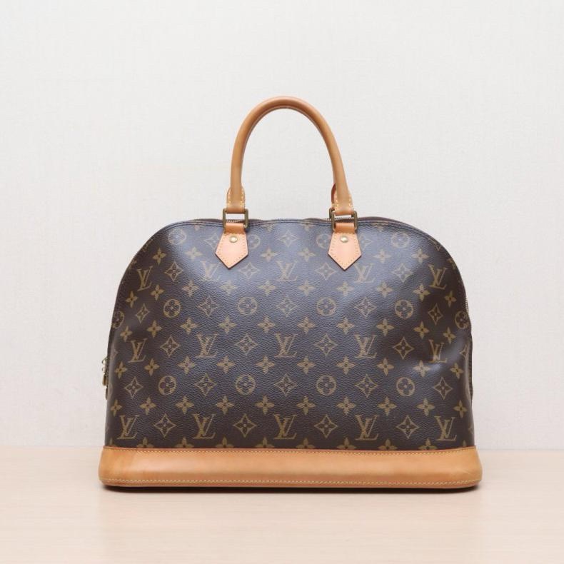 LOUIS VUITTON(路易威登) ALMA 貝殼包 大號 39 老花 PVC 2012-0