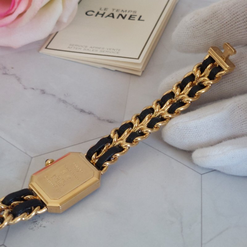 Chanel H0001 🎀現品實拍🎀香奈兒首映系列premiere 手錶L尺寸~二手-23