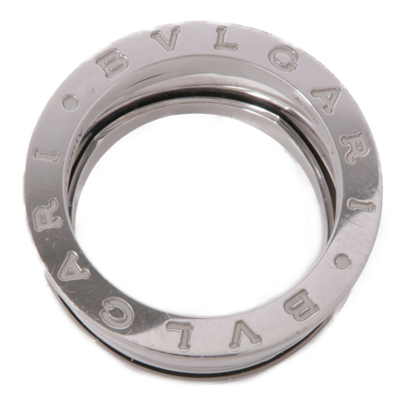 BVLGARI 18K白金B-zero1 Ring戒指Bvlgari#55/US#7-4