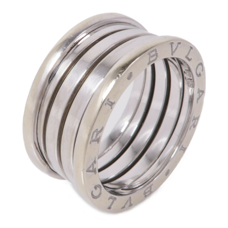 BVLGARI 18K白金B-Zero1 4 Band Ring戒指Bvlgari#58/US#8.25-0